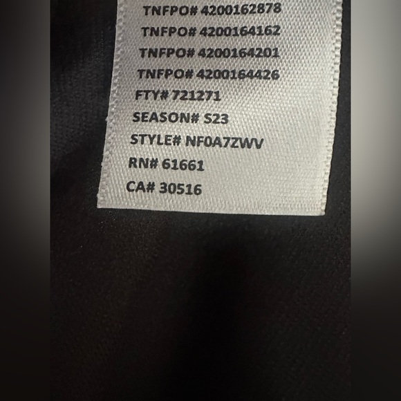 The North Face Blk Flyweight 2.0 Wind Resistant Zip Hoodie Lightweight Size XXL - Picture 12 of 12